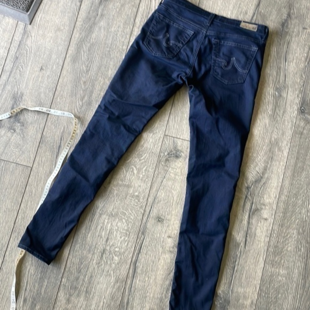 AG jeans blue denim skinny the legging size 27R stretch baddie style